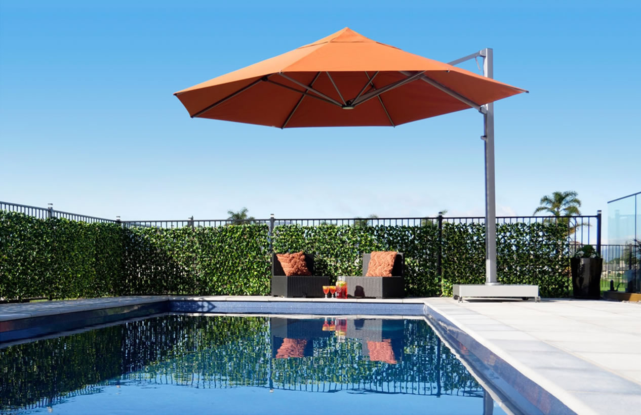 shadowspec serenity rotating cantilever umbrella