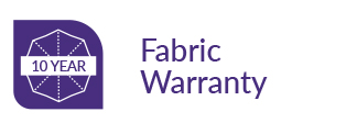 10 Year Fabric Warranty