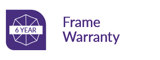 6 Year Frame Warranty